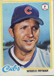1978 Topps Baseball Cards      585     Woodie Fryman DP